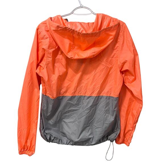 Columbia Women's Center Ridge Windbreaker Jacket Coral/Gray Sz Small - Picture 3 of 8
